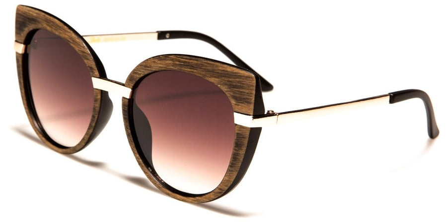 Metal Inlay Sunglasses