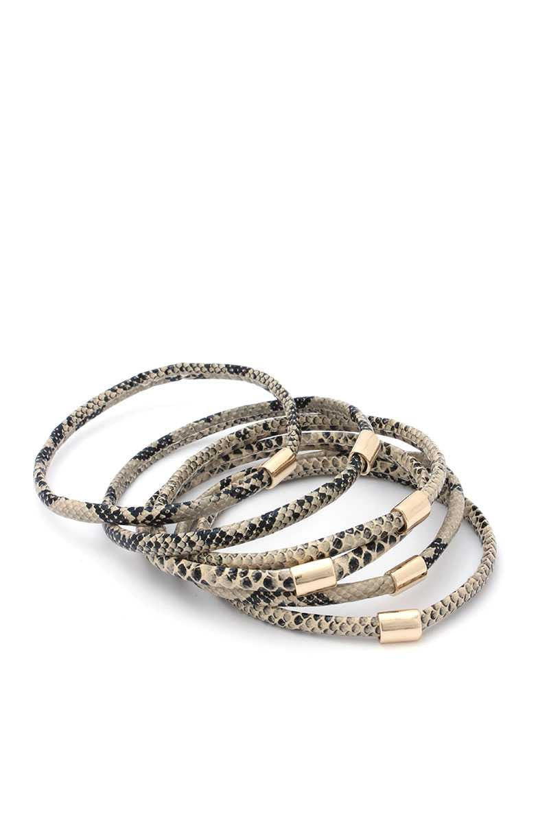 Snakeskin Rope Bracelet