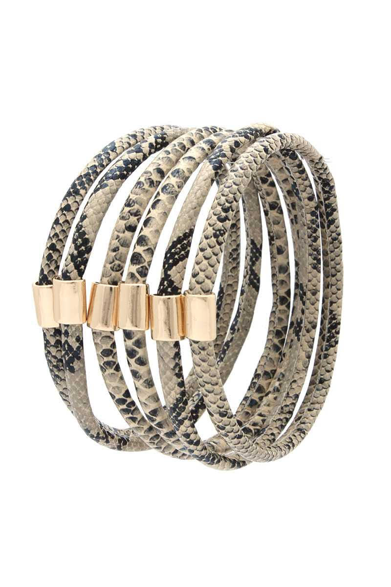 Snakeskin Rope Bracelet